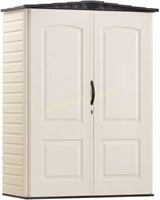 Rubbermaid Vertical Shed Small Sand Color 6’5”H x*