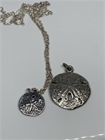 STERLING SILVER JAMES AVERY SAND DOLLAR NECKLACE