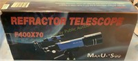 Refractor Telescope F400X70