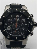 INVICTA MENS SILICON BAND CHRONOGRAPH WATCH - USED