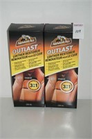 LOT OF 2 ARMORALL OUTLAST LEATHER RESTORER