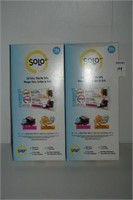 LOT OF 2X18 SOLO NUTRITION BARS BB: 03/13/21