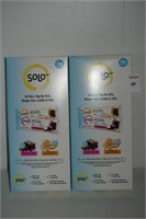 LOT OF 2X18 SOLO NUTRITION BARS BB: 03/13/21