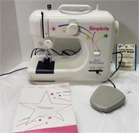 Simplicity Sew Precious Sewing Machine Tested