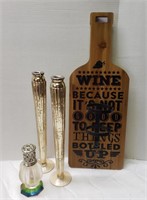 Wine Decor Table Deal Signs