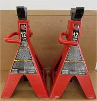 2-12 TON TORIN BIG RED PRO SERIES JACK STANDS