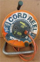 100ft TOWER POWER EXTENSION CORD AND 3 WAY REEL