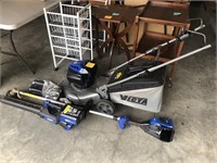 Victa 82v Whippersnipper, Lawnmover and Blower