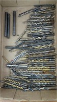 60+ ASSORTED DRILL BITS*3 SCREW STARTER PUNCHES