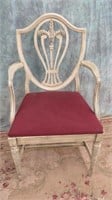 VINTAGE STYLE ARMED CHAIR