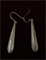 Pair of Sterling Earrings