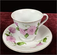 Telaflora Cup and Saucer