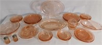 PINK DEPRESSION GLASS