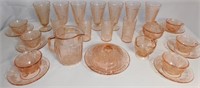 PINK DEPRESSION GLASS