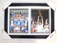 DALLAS MAVERICKS FRAMED PHOTOS