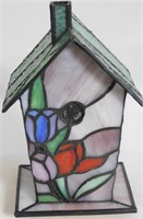 STAINED GLASS STYLE BIRDHOUSE SHADE