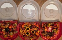 WREATHS WITH STORAGE BOXES