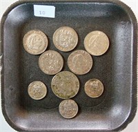Foreign Silver Coins (9)