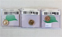 Mercury Dimes (3)