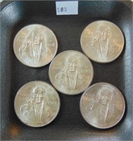 Mexican Silver 100 Pesos (5)