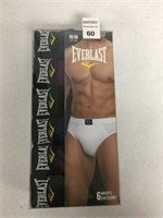 6PCS EVERLAST MENS BRIEF SIZE MEDIUM