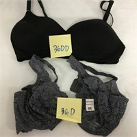 FINAL SALE ASSORTED WOMENS BRA SIZE36DD, 36D