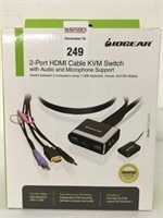 IOGEAR 2-PORT HDMI CABLE KVM SWITCH