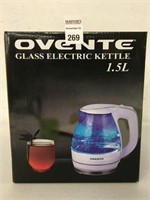 OVENTE GLASS ELECTRIC KETTLE 1.5 LITER CAPACITY
