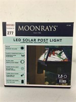MOONRAYS LED SOLAR POST LIGHT