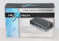 NEXXTECH 4-WAY SPEAKER SELECTOR SWITCH