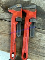(2) Ridgid 2 5/8"  Spud Wrenches
