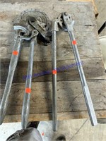 (2) Pipe Benders Ridgid and Imperial