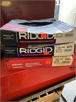 Ridgid (2) C- 8 Cables and (1) C-6 Cable