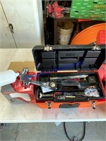 Huskey Paint Gun & Electrical Supply Tool Box