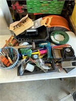 Assorted Tools, Plumbing Supplies and Test Equipme
