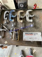Assorted Ridgid Pipe Cutters and Flaring Tool