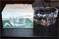 Sonoma glass bowl in box