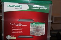 Lot of three holiday storage boxes
