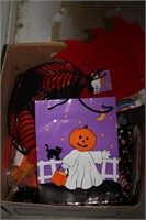 Box of Halloween Decor
