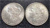 1884 BU Carson City Morgan Silver Dollar