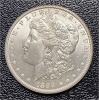 1899 New Orleans BU Morgan Silver Dollar