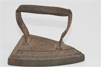 Antique metal iron