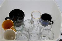Lot of glassware and mugs