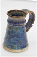 Ceramic tankard, hand glazed