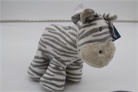Baby Gund stuffed zebra