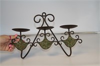 Metal hanging candle stand