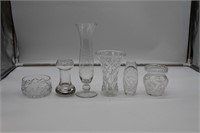 Lot of six glass pieces