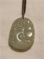 Carved Jade Necklace