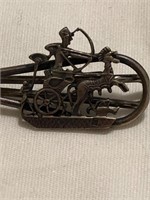 Silver Chariot Money Clip