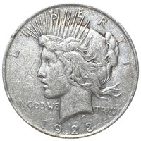 1923 Silver Peace Dollar NICELY CIRCULATED